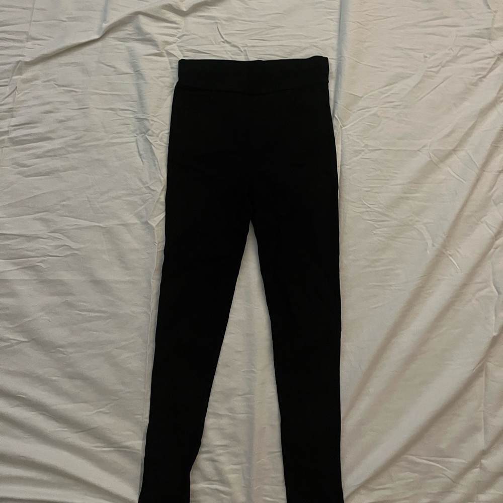 Black jean leggings